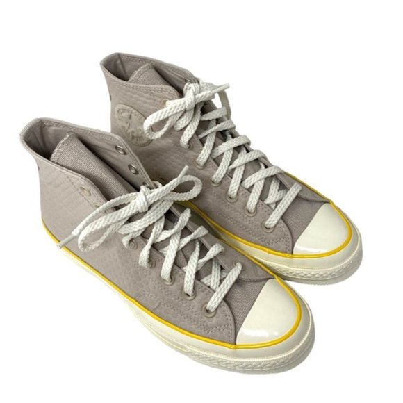 Converse Chuck 70 Sneakers High Women's Size Canvas Beige Casual Shoes A00878C - Picture 4 of 10